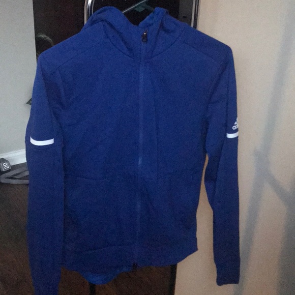 royal blue adidas hoodie women's